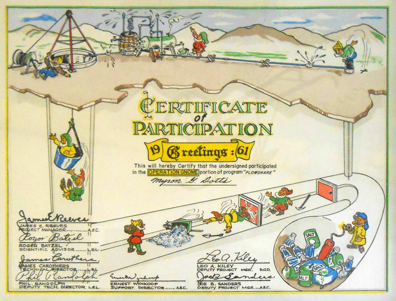 Illustration for article titled America Used to Give Out Weird Participation Awards for Nuclear Tests